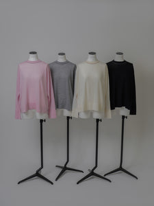 【2024AW PRE ORDER】　BY COLOR SEAM KNIT