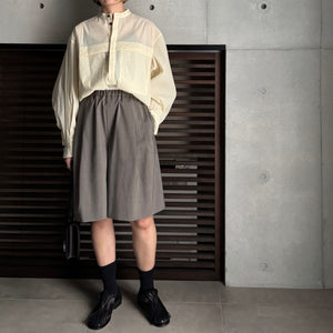 【2025SS PRE ORDER】DOUBLE WAIST HALF PANTS