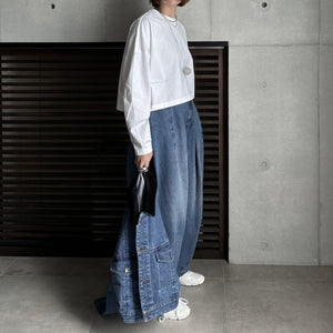 【2024AW PRE ORDER】Voxy line cropped T shirt