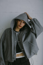 画像をギャラリービューアに読み込む, 【2024AW PRE ORDER】LAYERED  HOODIE
