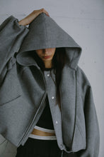 画像をギャラリービューアに読み込む, 【2024AW PRE ORDER】LAYERED  HOODIE
