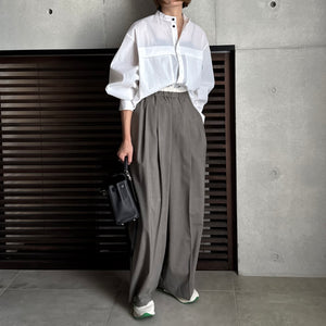 【2025SS PRE ORDER】DOUBLE WAIST 2TUCK PANTS