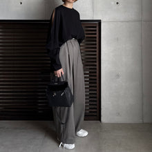 画像をギャラリービューアに読み込む, 【2025SS PRE ORDER】DOUBLE WAIST 2TUCK PANTS
