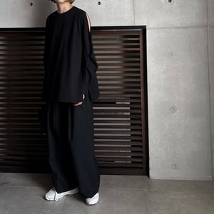 【2025SS PRE ORDER】DOUBLE WAIST 2TUCK PANTS