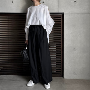 【2025SS PRE ORDER】DOUBLE WAIST 2TUCK PANTS