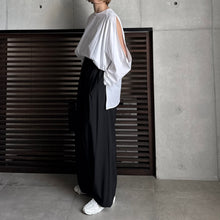 画像をギャラリービューアに読み込む, 【2025SS PRE ORDER】DOUBLE WAIST 2TUCK PANTS
