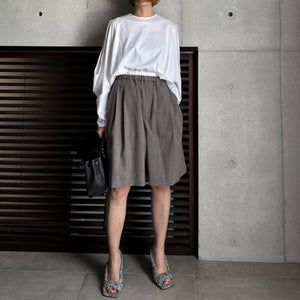 【2025SS PRE ORDER】DOUBLE WAIST HALF PANTS