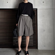 画像をギャラリービューアに読み込む, 【2025SS PRE ORDER】DOUBLE WAIST HALF PANTS
