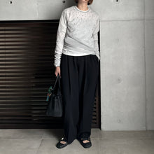 画像をギャラリービューアに読み込む, 【2024AW PRE ORDER】Layered bijou pullover
