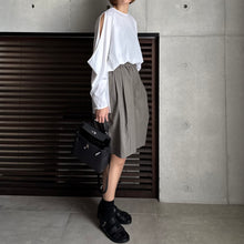 画像をギャラリービューアに読み込む, 【2025SS PRE ORDER】DOUBLE WAIST HALF PANTS
