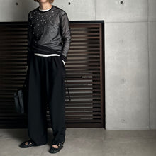 画像をギャラリービューアに読み込む, 【2024AW PRE ORDER】Layered bijou pullover
