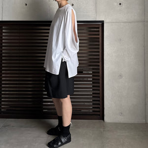 【2025SS PRE ORDER】DOUBLE WAIST HALF PANTS