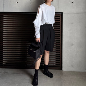 【2025SS PRE ORDER】DOUBLE WAIST HALF PANTS