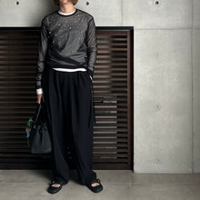 画像をギャラリービューアに読み込む, 【2024AW PRE ORDER】Layered bijou pullover
