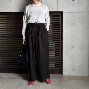 【2024AW PRE ORDER】　BY COLOR SEAM KNIT