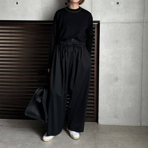 【2024AW PRE ORDER】　BY COLOR SEAM KNIT