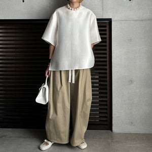 【2025SS PRE ORDER】DRAWCORD CHINO PANTS