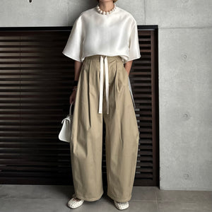 【2025SS PRE ORDER】DRAWCORD CHINO PANTS