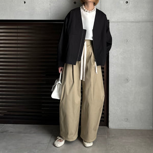 【2025SS PREORDER】CUT OFF CHINO BLOUSON