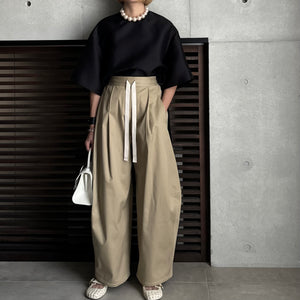 【2025SS PRE ORDER】DRAWCORD CHINO PANTS