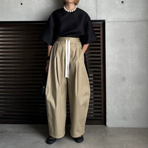 【2025SS PRE ORDER】DRAWCORD CHINO PANTS